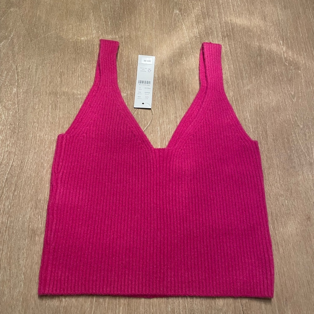 J. Crew | Collection cashmere cropped sweater-tank - Picture 3 of 5